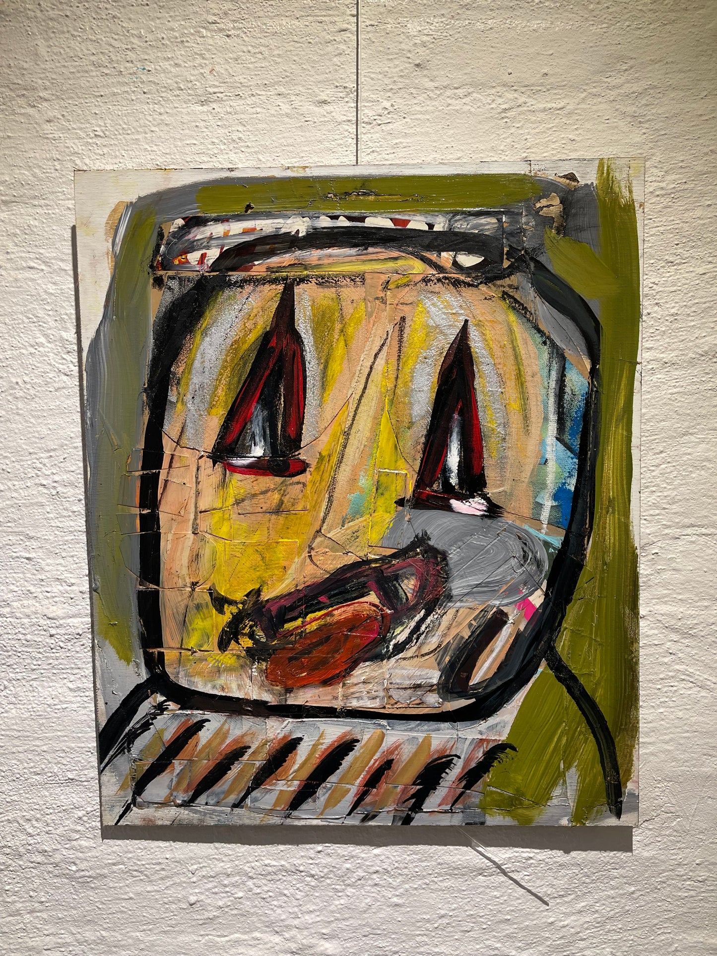 Tre grå Vänner. Triptyk