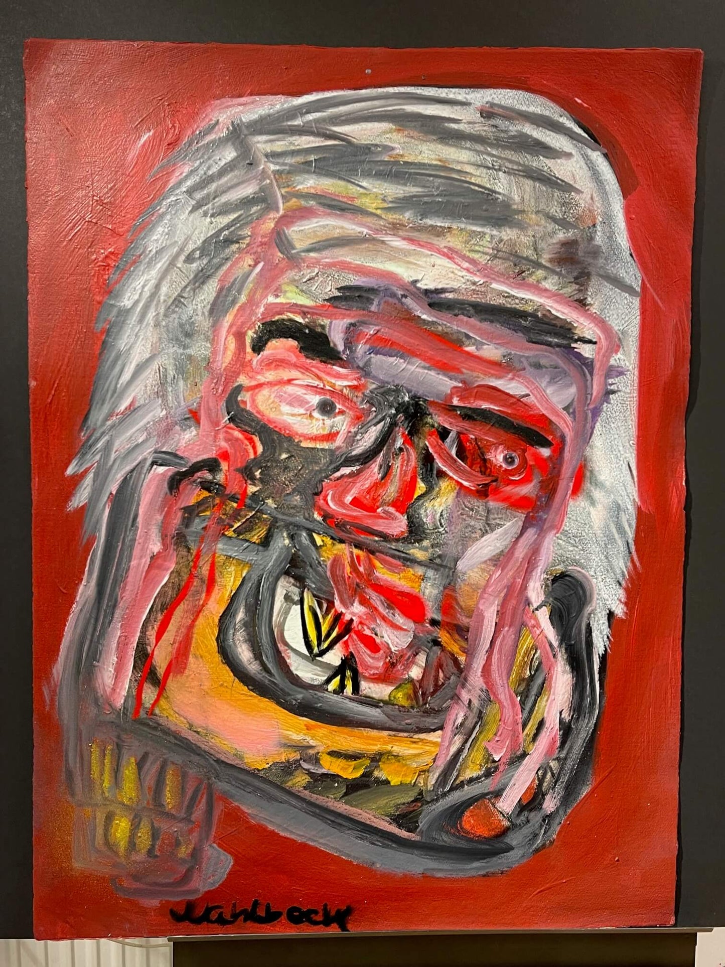 Röding ser Valhall (Oinramad) – 76x57 cm