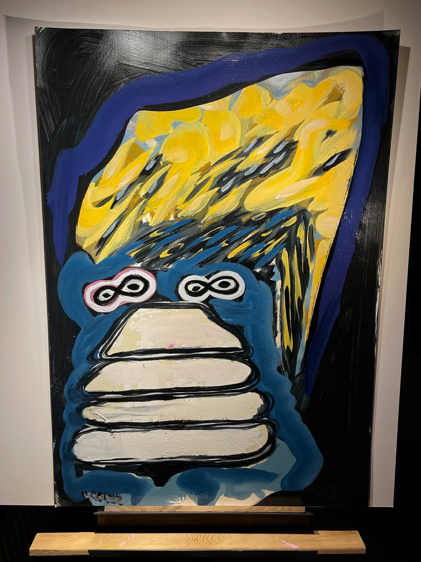 Åttan, Trump på Konsum (Oinramad) – 100x70 cm