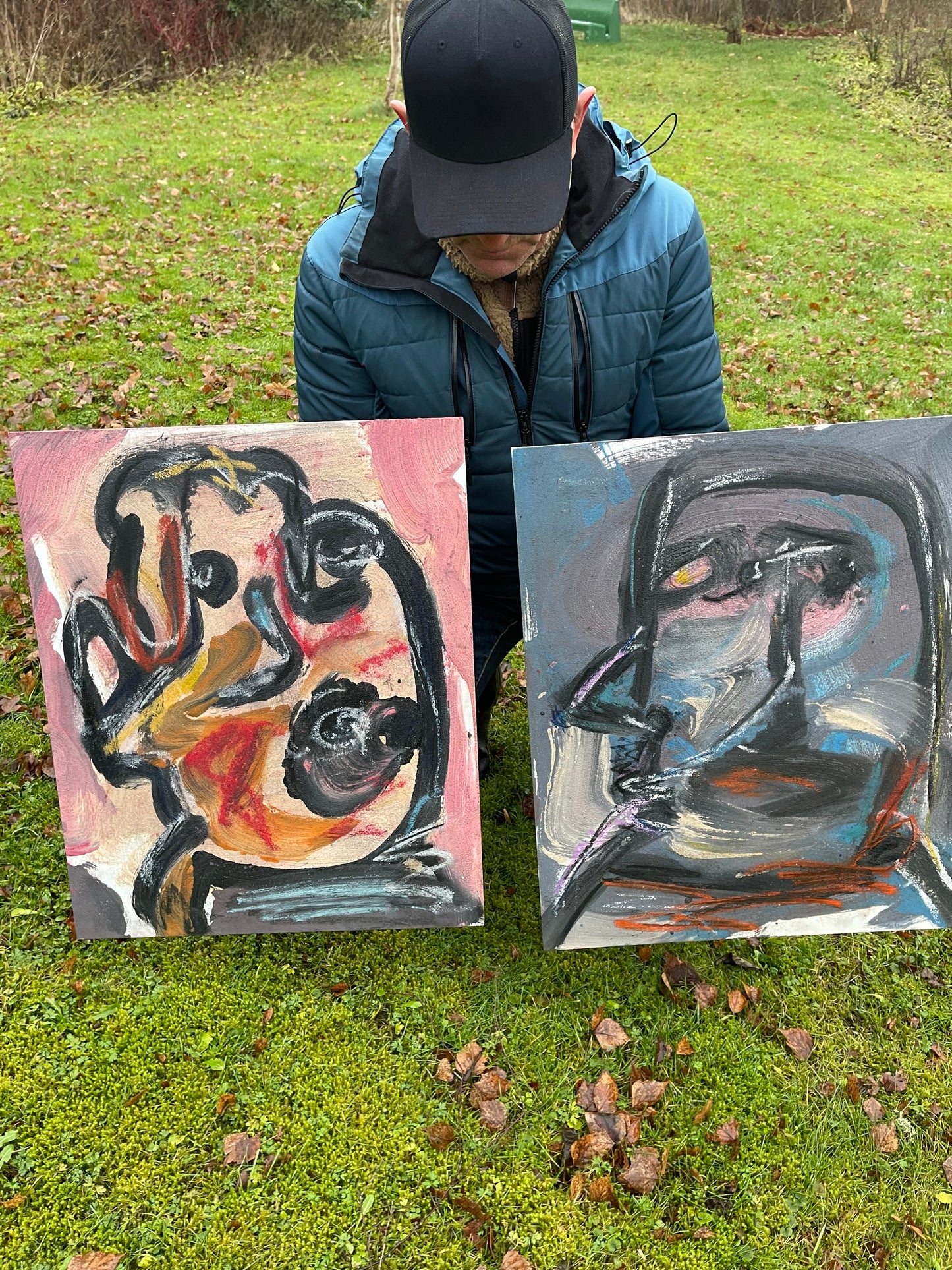 Två Polare. Bullen & Greger. Diptyk