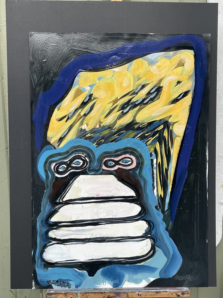 Trump på Konsum – 120x80 cm