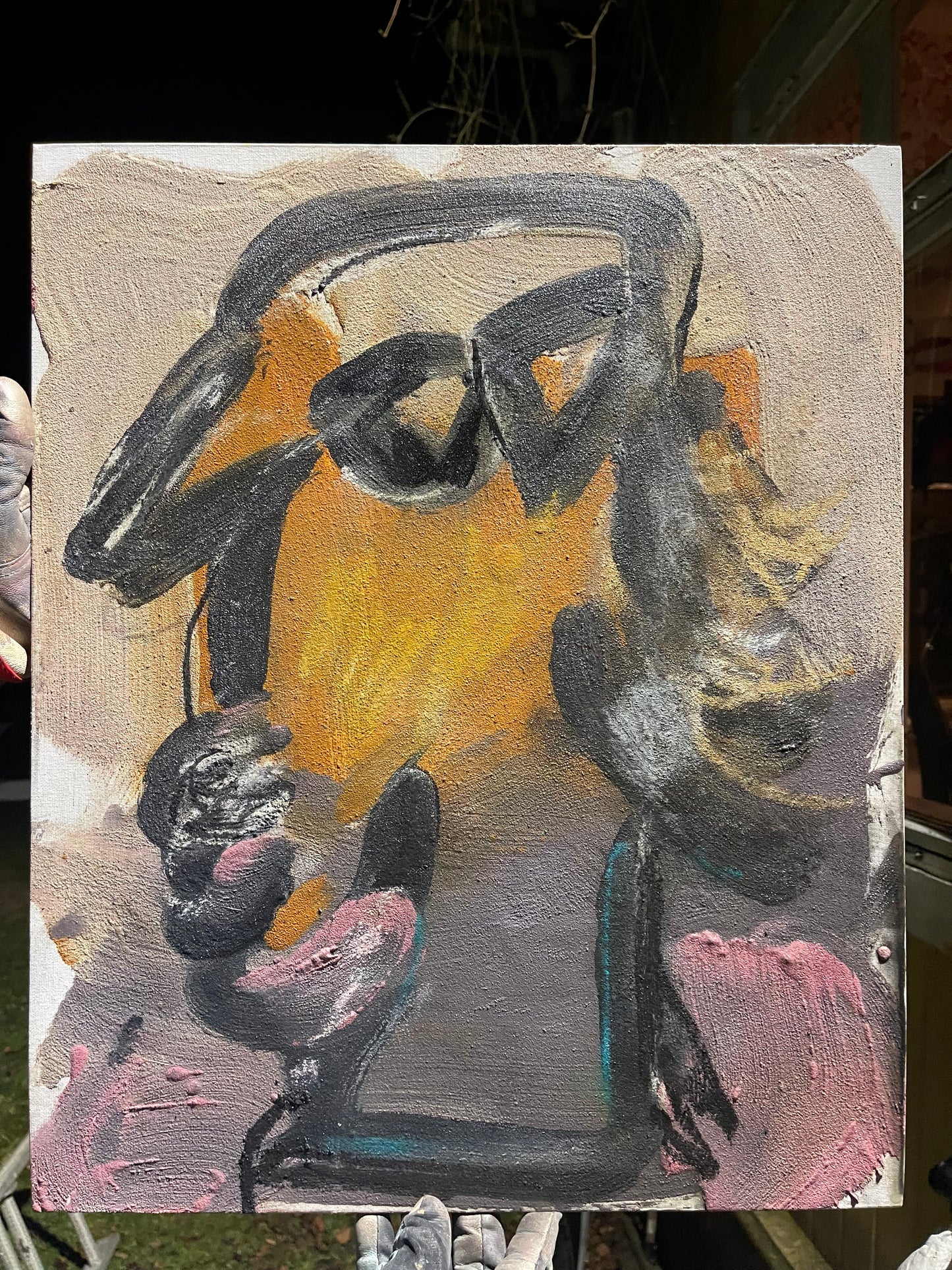 Två Polare. Mats & Jonte. Diptyk