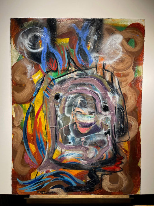 Den bruna tjuven (Oinramad) – 76x58 cm