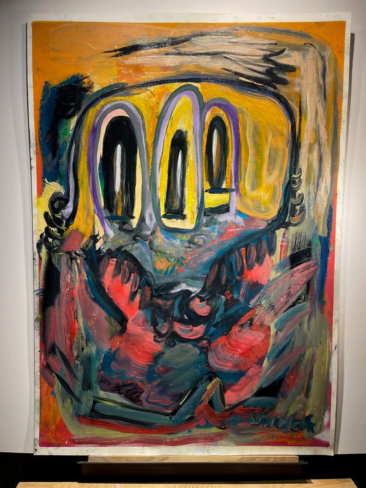 Myran med tre ögon (Oinramad) – 90x64 cm