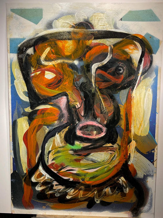 Oxen (Oinramad) – 90x64 cm